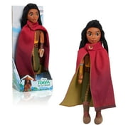 Disney's Raya and the Last Dragon Talking Raya 14-Inch Interactive Plush with Removable Cape, Officially Licensed Kids Toys for Ages 3 Up, Gifts and Presents